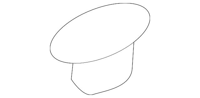 SU003-02983 Деталь SILL TRIM CLIP, RIGHT