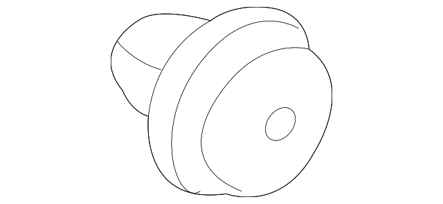 SU003-02975 Деталь WINDSHIELD PILLAR TRIM CLIP, RIGHT