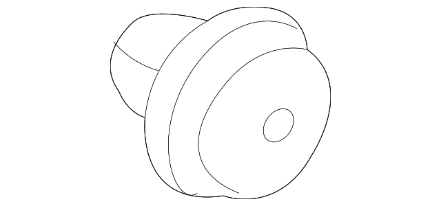 SU003-02977 Деталь UPR CTR PLR TRIM RETAINER, RIGHT