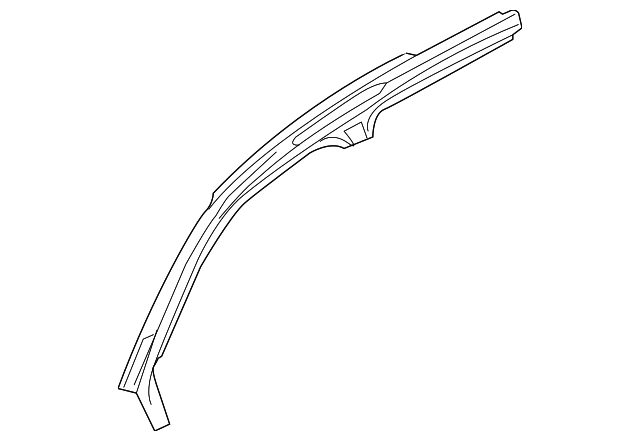 5N0-809-437 Деталь ROOF RAIL, LEFT