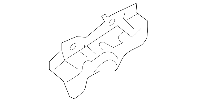 5N0-817-900 Деталь REAR BRACKET, RIGHT