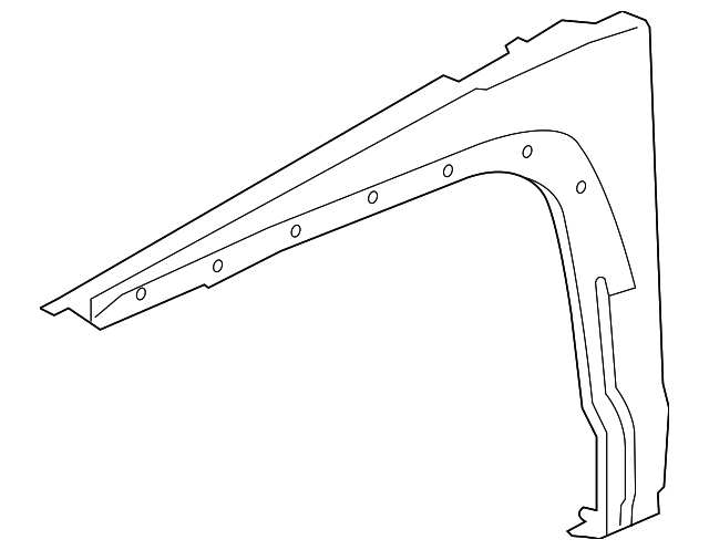 25971232 Деталь FENDER, LEFT