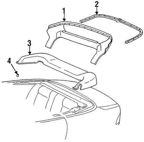 Celica STORAGE COMPARTMENT COVER