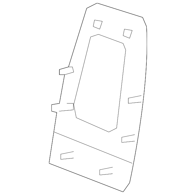 20926221 SEAT BACK PANEL