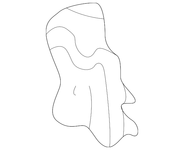 66101-34020 Деталь HINGE, RIGHT