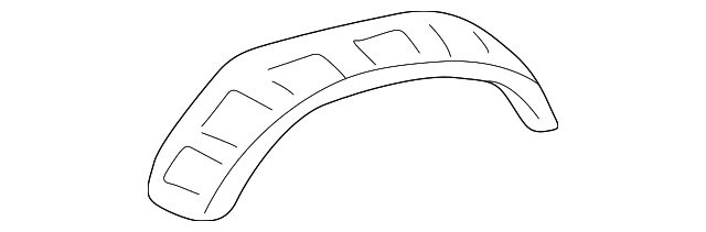 65636-34020 Деталь WHEELHOUSE PANEL, LEFT