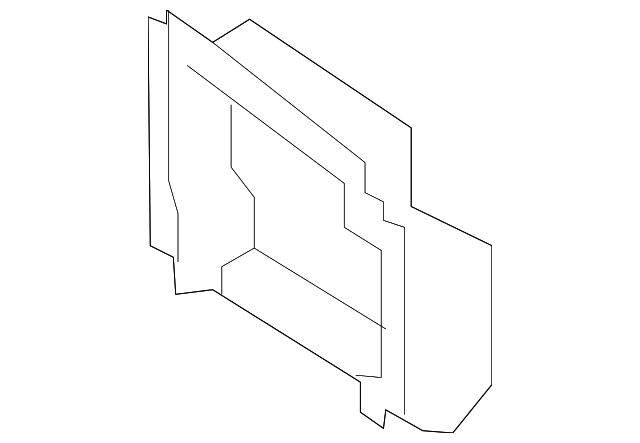 51-71-7-062-586 Деталь PARTITION PANEL, LEFT
