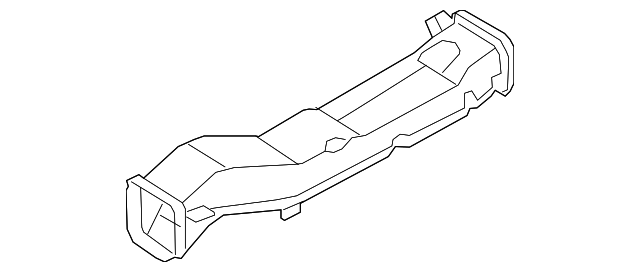 97010-3N800 Деталь REAR DUCT