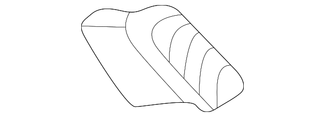 7365265D10T01 Деталь DEFROSTER GRILLE, RIGHT