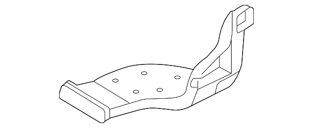 97360-B8000 Деталь FRONT DUCT, LEFT