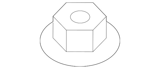 N-911-574-02 TRANS MOUNT NUT