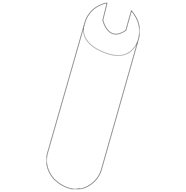 7B0-823-375 Деталь SUPPORT ROD ISOLATOR