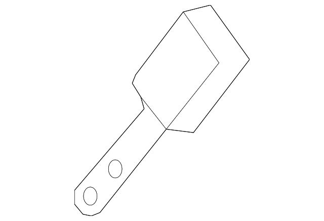 1NS461X9AC Деталь BUCKLE END, RIGHT