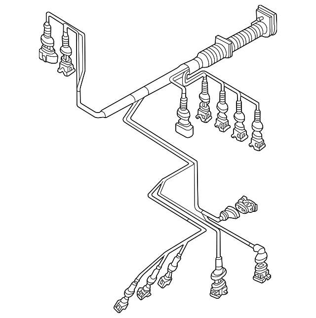 3B1-971-072-DP Деталь ENGINE HARNESS