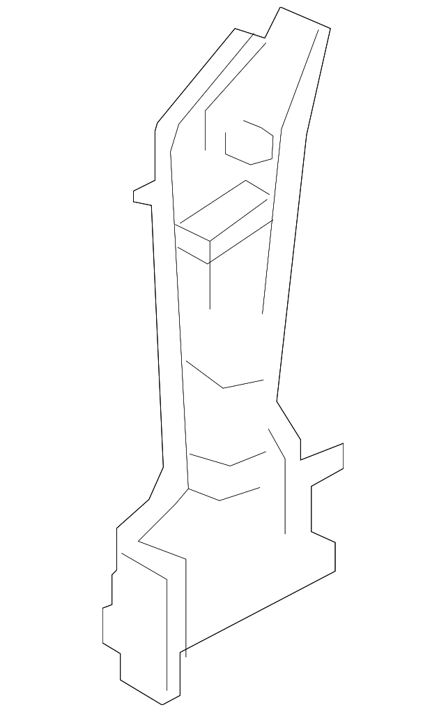 71202-B1000 Деталь INNER HINGE PLR, RIGHT