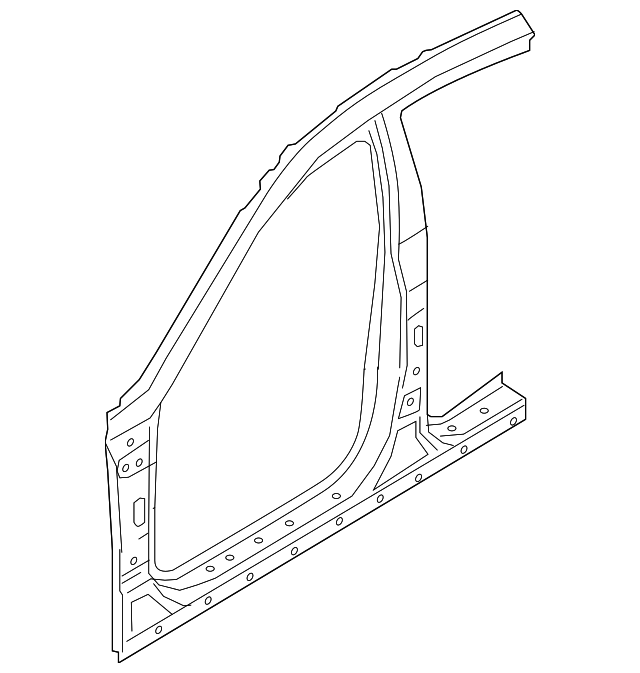71110-B1A00 Деталь APERTURE PANEL, LEFT