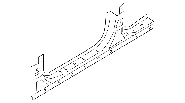 71322-B1D00 Деталь ROCKER PANEL, RIGHT
