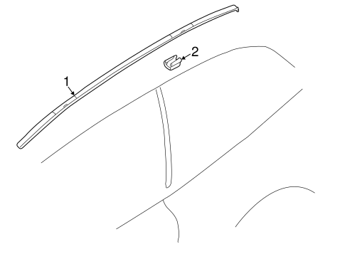 Z3 EXTERIOR TRIM - ROOF