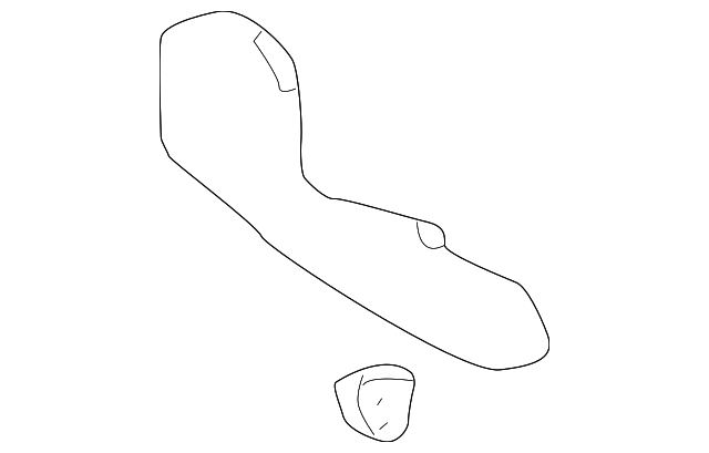 12493662 OUTER SIDE PANEL, RIGHT