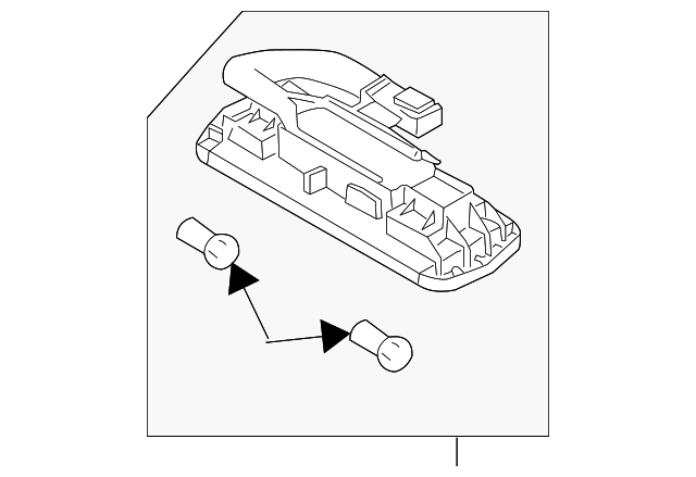 26460-AR000 Деталь DOME LAMP ASSY