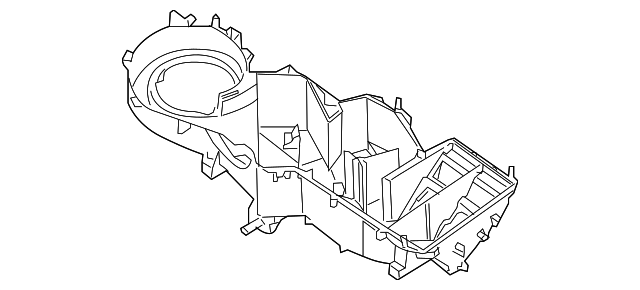 272807S500 Деталь BLOWER CASE