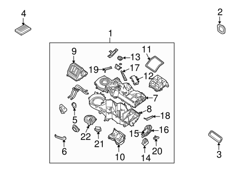 QX56 BLOWER MOTOR & FAN