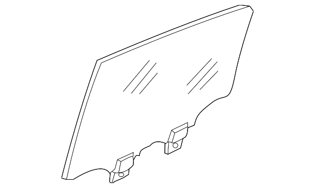 82300AL502 Деталь MOVEABLE GLASS, RIGHT
