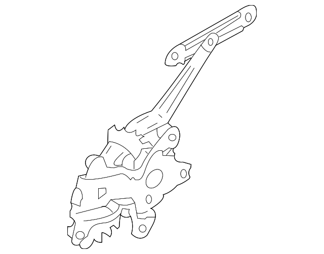 82720CM30A Деталь REGULATOR, RIGHT
