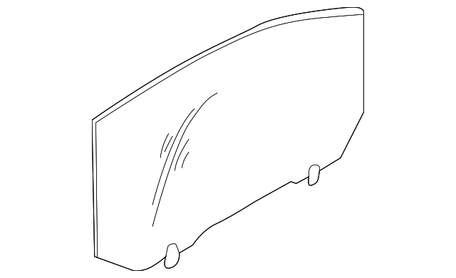 83420-2D011 Деталь MOVEABLE GLASS, RIGHT