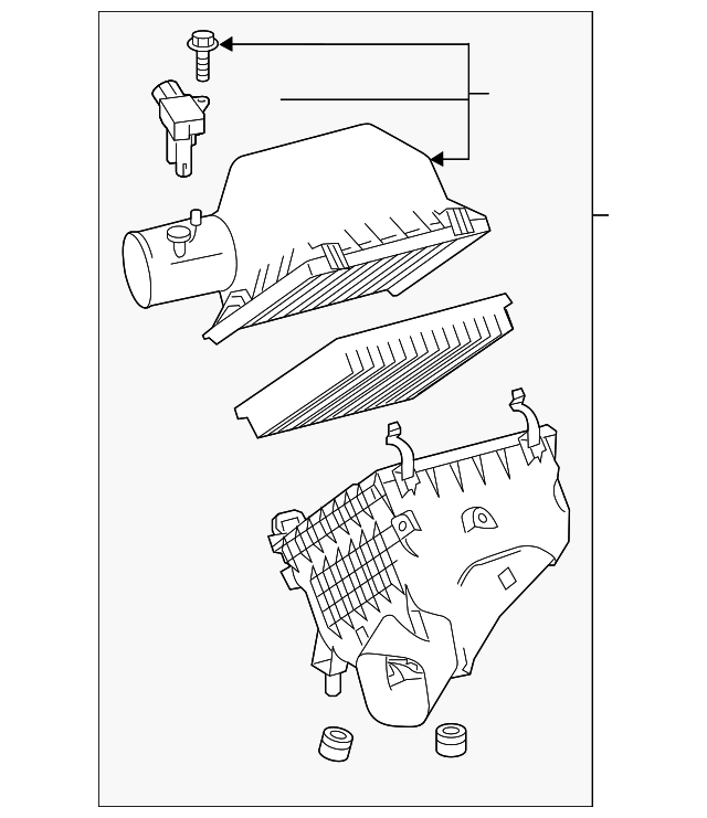 17700-36350 AIR CLEANER ASSY