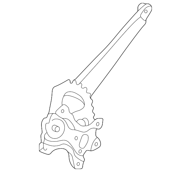 69804-60060 REGULATOR, LEFT