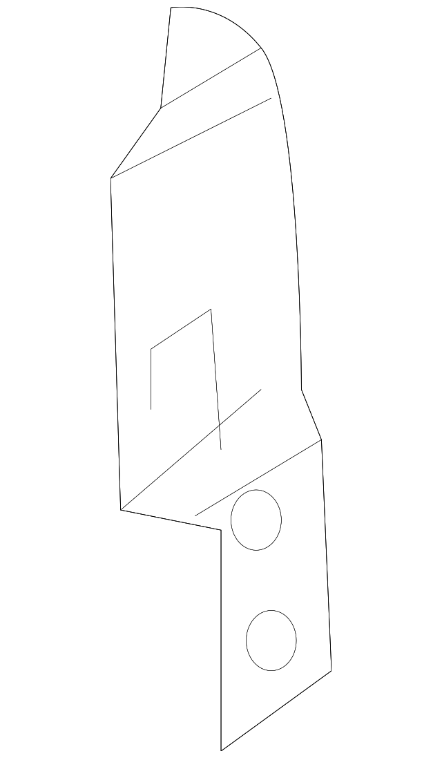 681389FD0A INSTRUMENT PANEL SIDE BRACKET