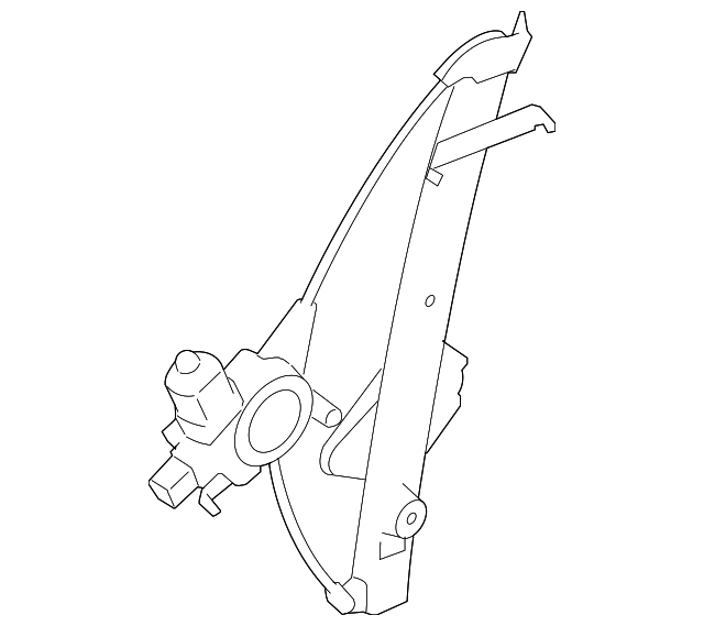 61041SC031 Деталь REGULATOR, LEFT