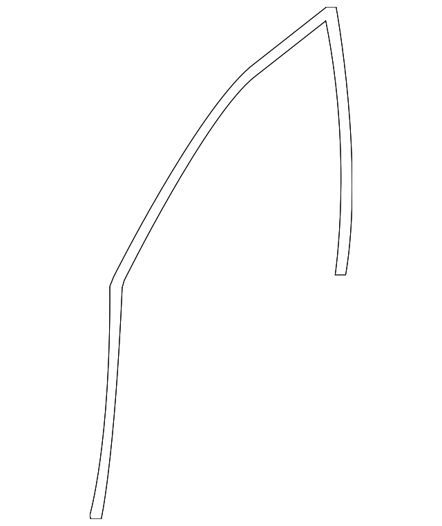 63527SC000 Деталь RUN CHANNEL, RIGHT