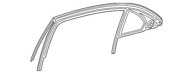 222-730-03-17 Деталь RUN CHANNEL, LEFT