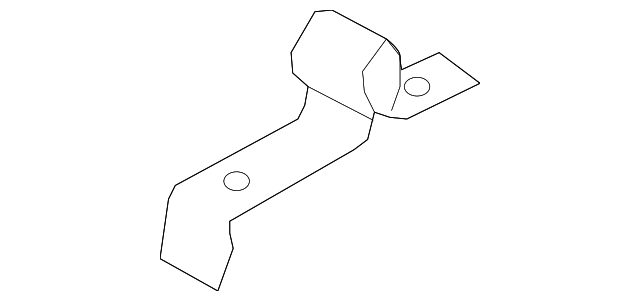 4H0-885-493 Деталь CUSHION FRAME CLAMP, RIGHT