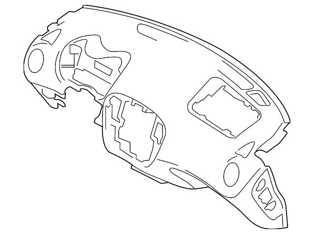 68200-1KA0A Деталь INSTRUMENT PANEL