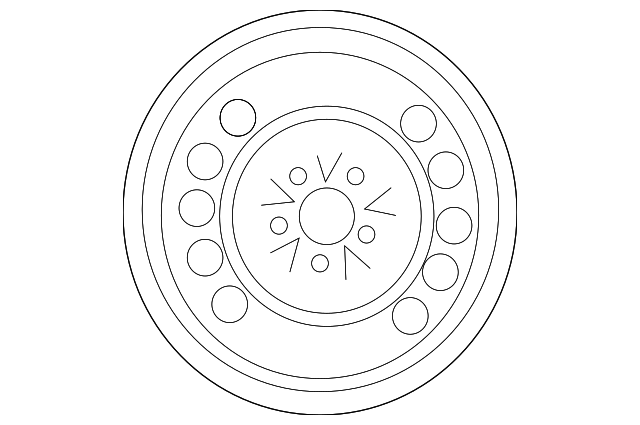 YL8Z1015AA Деталь SPARE WHEEL