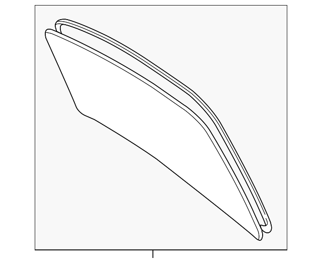 64801-06010 Деталь BACK GLASS