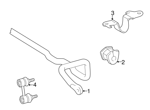 Corolla STABILIZER BAR & COMPONENTS