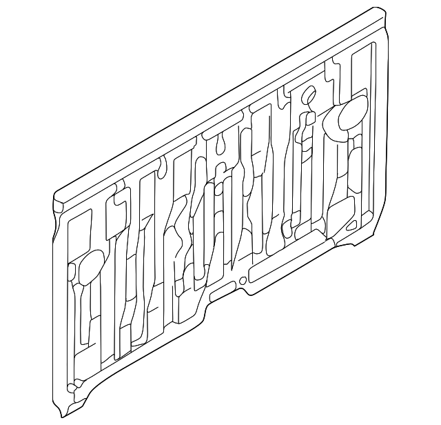 79100-8Z430 Деталь BACK PANEL