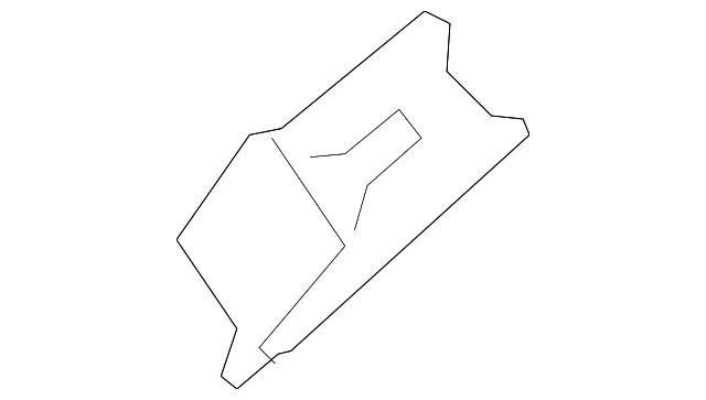 822D4-3TA0A Деталь CORNER COVER, RIGHT