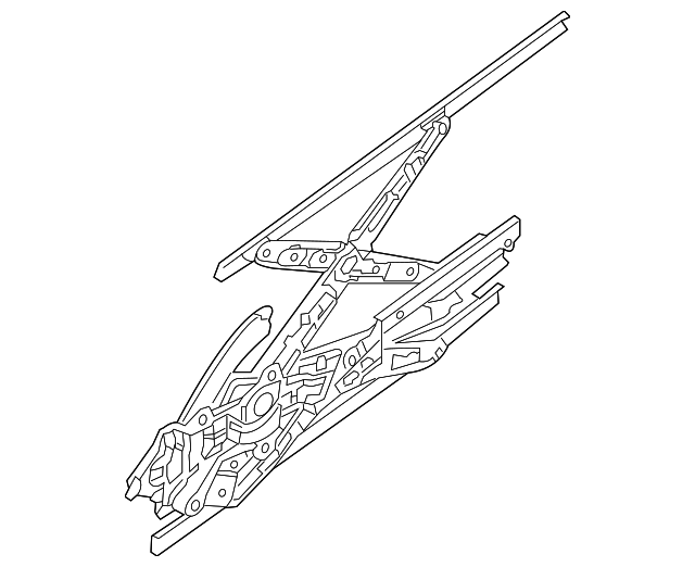 82720-3TA0A Деталь WINDOW REGULATOR