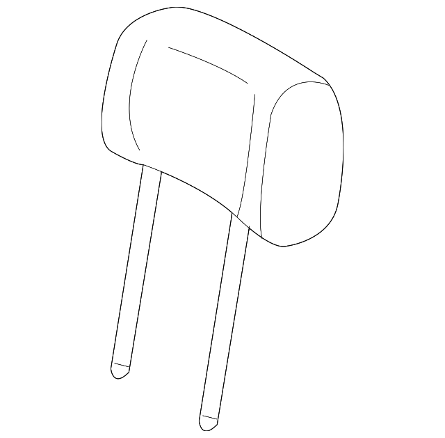5104534AA Деталь HEADREST, LEFT