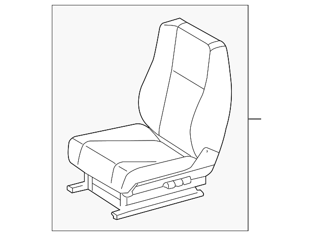 5126997AA Деталь SEAT ASSY, LEFT