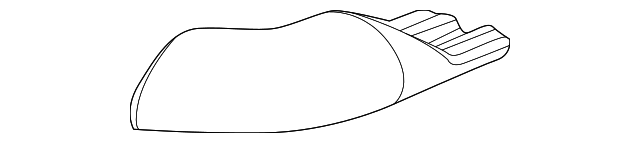 25804643 Деталь RUNNING BOARD FRONT EXTN, RIGHT