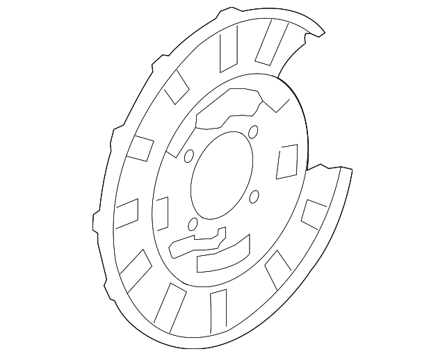 43110-TZ5-A01 PLATE, R. BACK
