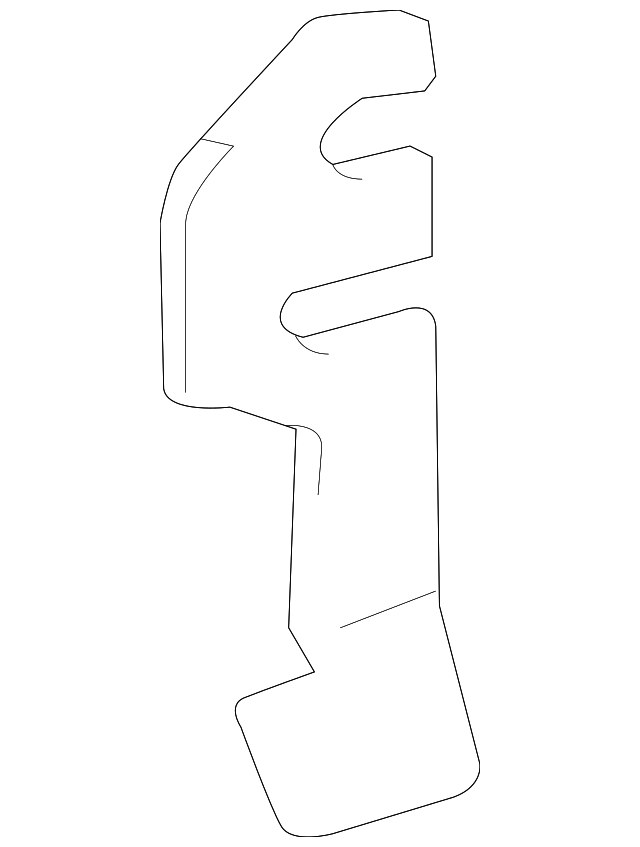 53293-08010 Деталь DEFLECTOR, RIGHT