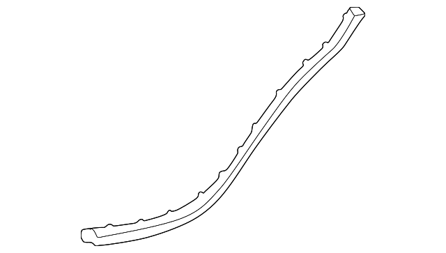4574451AB Деталь DOOR W'STRIP, LEFT