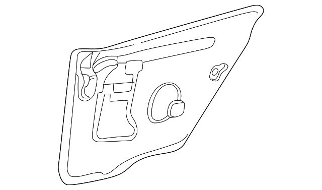 4780248AE Деталь WATER SHIELD, RIGHT